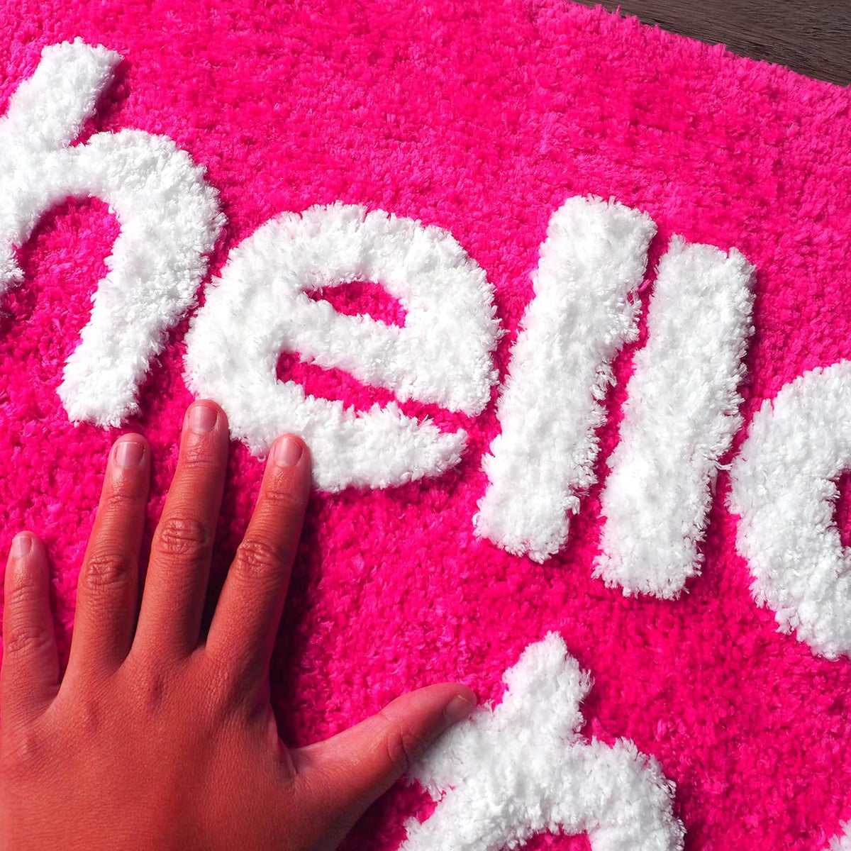 Evovee Hello Beautiful Bath Mat