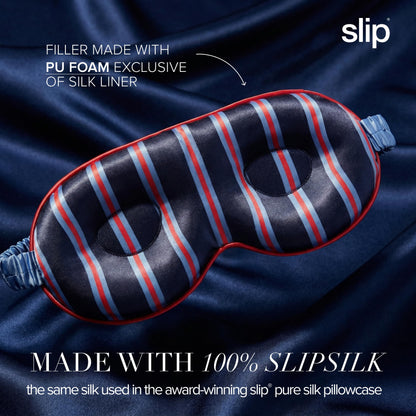 slip Pure Silk Contour Sleep Mask: Protect Your Delicate Lashes with Our Innovative, Lash-Friendly Design. Experience Uninterrupted Beauty Sleep with Slipsilk™ Comfort, 1 Contour Mask, Scarlet