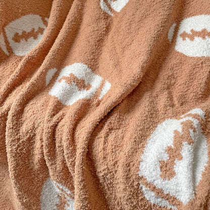 Cozy Baseball Pattern Blanket Perfect Lightweight Bedding for Adults, Soft, Warm, and Plush Soccer Sports Blanket Great for Bed Sofa (Baseball-Red, 51"x63")