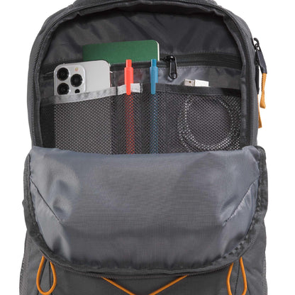 The North Face Jester Everyday Laptop Backpack - Commuter Daypack, Water Repellent, Laptop Sleeve, Lunar Blue/Fizz Lime, One Size
