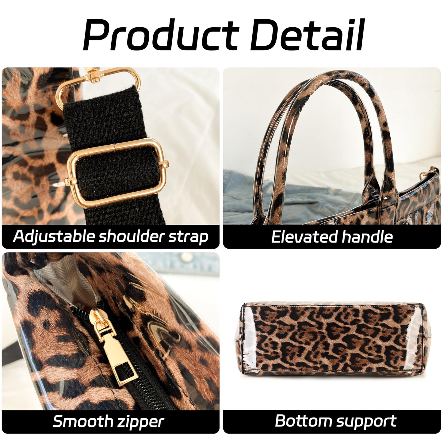 GISMTR Large PVC Tote Bag