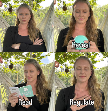 The Calm Ball – Therapist-Designed Coping Skills Magic 8 Ball with 20 Calming Strategies & Guidebook – Emotional Regulation Tool & Mental Health Gift for Teens, Adults, Therapists & Classrooms
