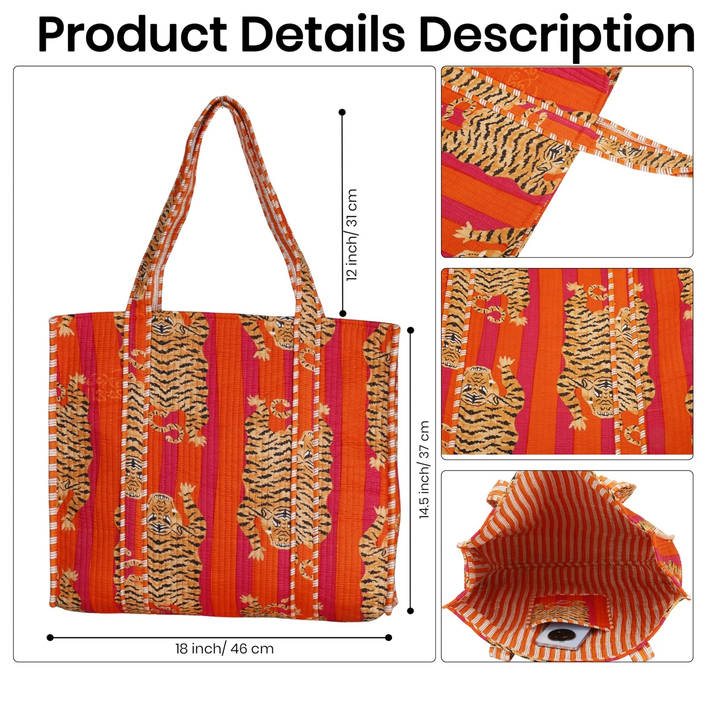 Marubhumi Women Lightweight Travel Bag