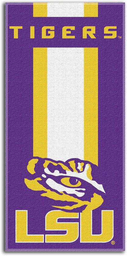 Northwest NCAA Alabama Crimson Tide Unisex-Adult Beach Towel, 30" x 60", Stripes