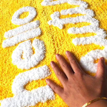 Evovee Hello Beautiful Bath Mat