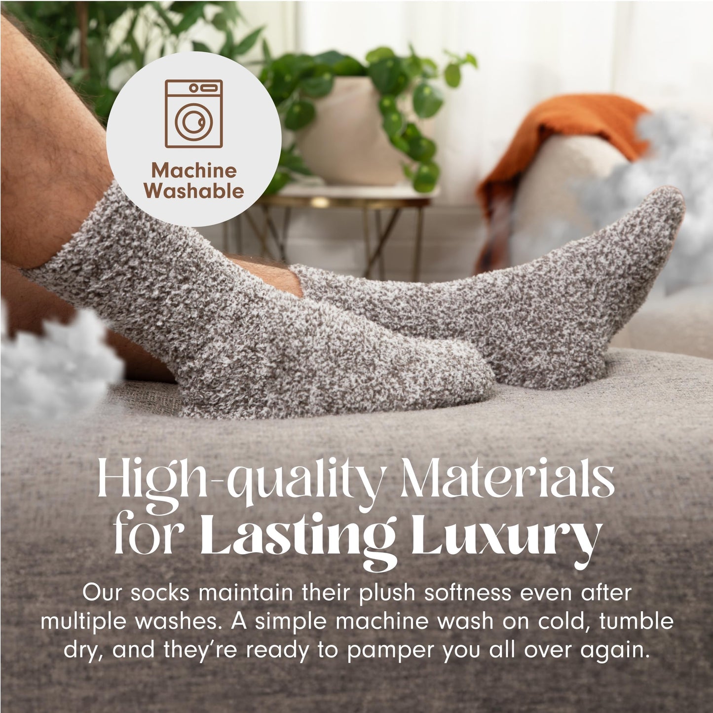 Unboxme Gifts Warm & Cozy Ultra-Luxe Cloud Sock