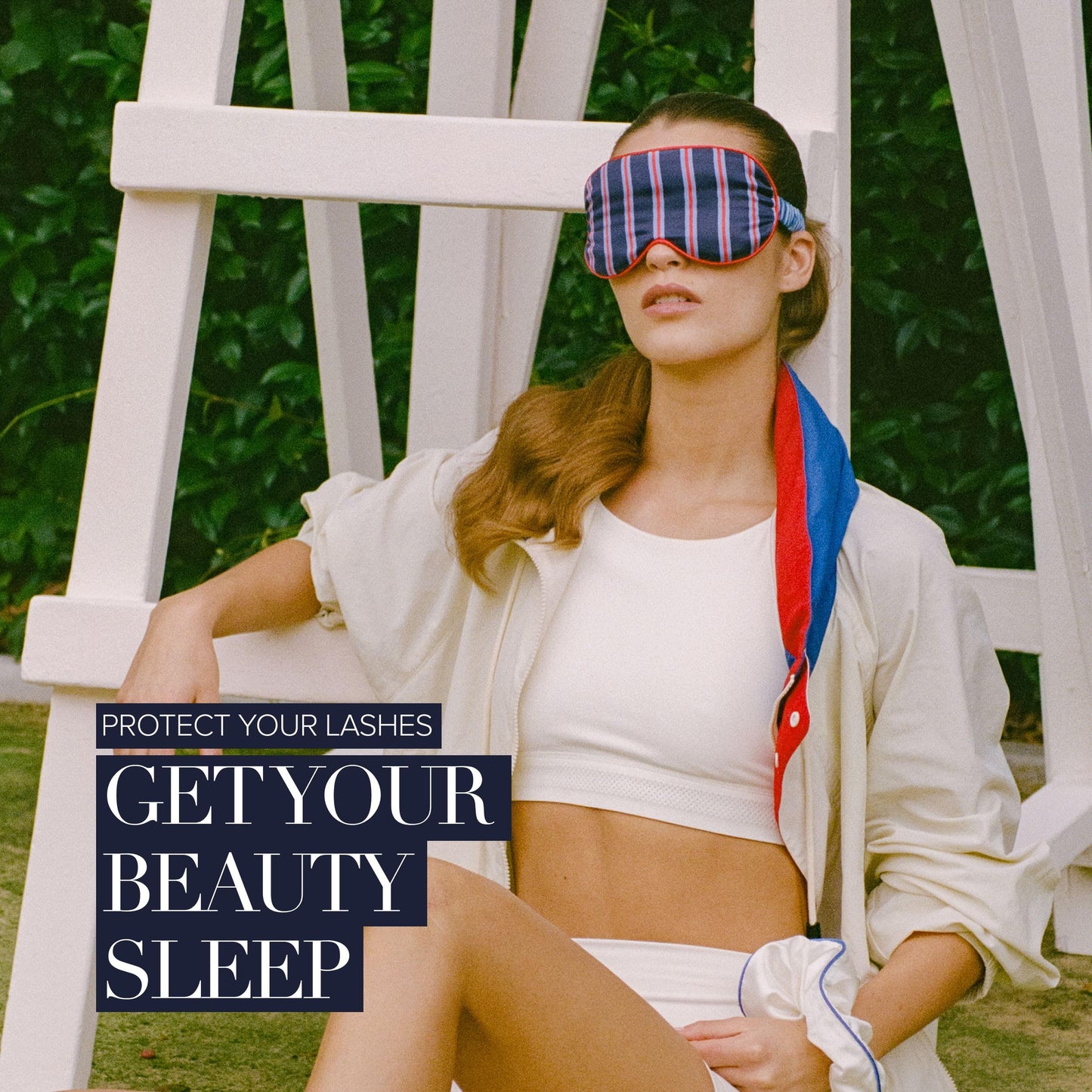slip Pure Silk Contour Sleep Mask: Protect Your Delicate Lashes with Our Innovative, Lash-Friendly Design. Experience Uninterrupted Beauty Sleep with Slipsilk™ Comfort, 1 Contour Mask, Scarlet