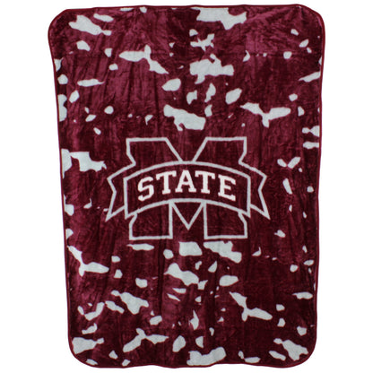 Everything Comfy Georgia Bulldogs Soft and Warm Huge Raschel Throw Blanket, 86" x 63"