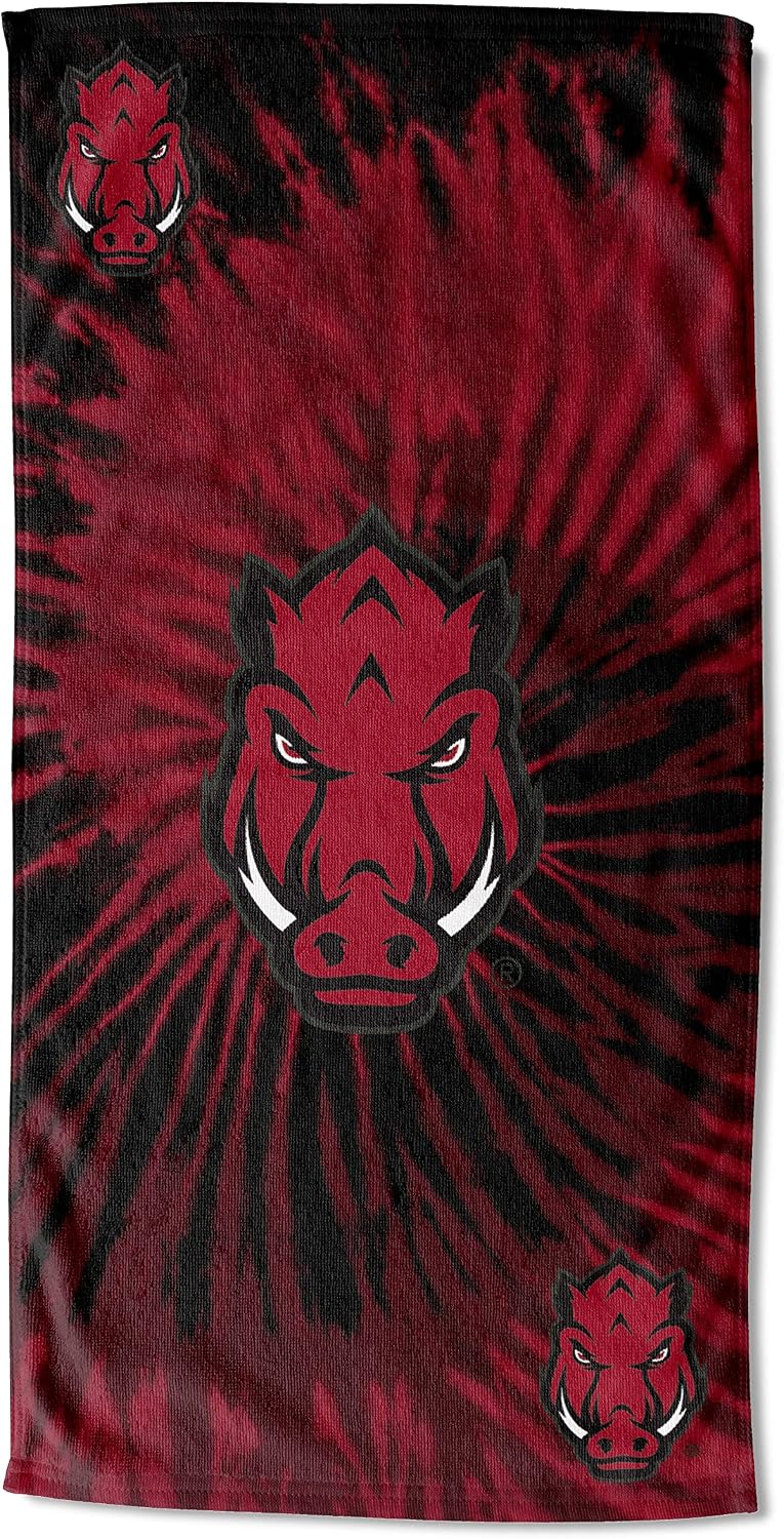 Northwest NCAA Alabama Crimson Tide Unisex-Adult Beach Towel, 30" x 60", Stripes