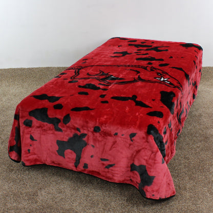 Everything Comfy Georgia Bulldogs Soft and Warm Huge Raschel Throw Blanket, 86" x 63"