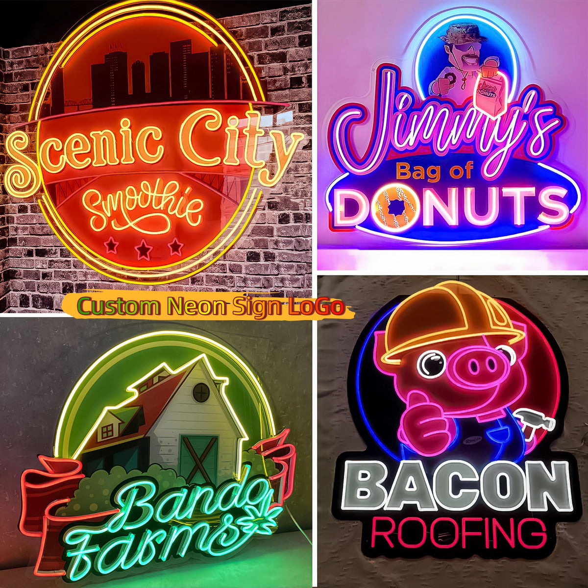 CIONAOR Custom Neon Sign, Custom LED Neon Sign Customizable for Wedding Bar Salon Beauty Business Light Up Name Sign, Personalized Neon Light Suitable for Events Birthday Gifts Decorations