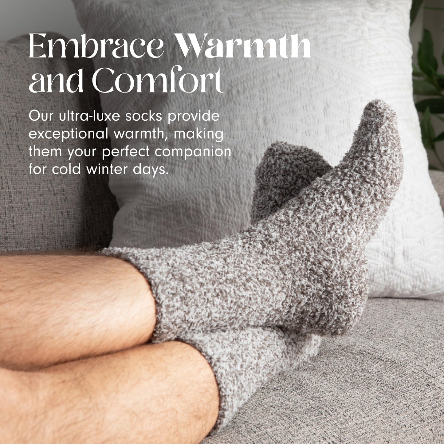 Unboxme Gifts Warm & Cozy Ultra-Luxe Cloud Sock
