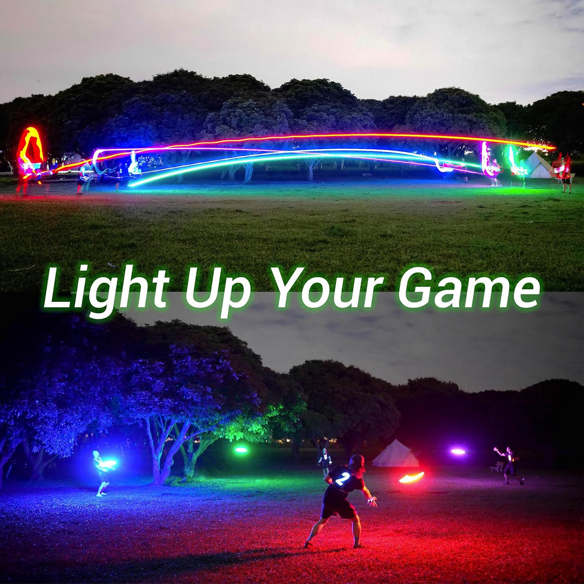 TOSY Flying Disc - 16 Million Colors RGB or 36 LEDs