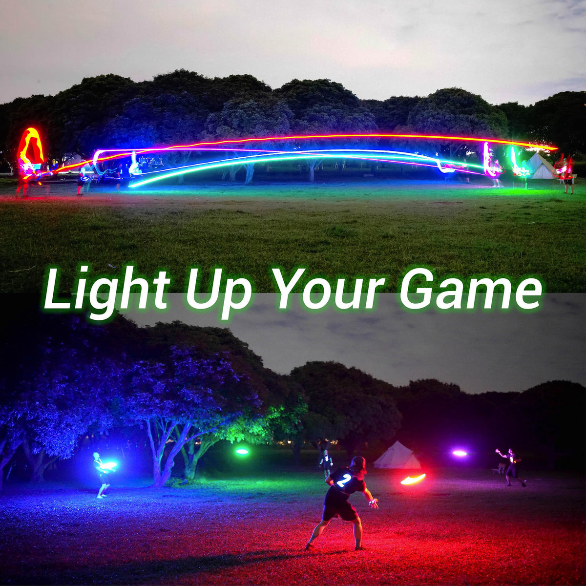 TOSY Flying Disc - 16 Million Colors RGB or 36 LEDs