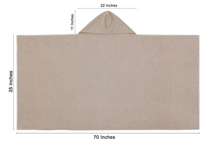 COTTON CRAFT- Euro Spa Set of 4 Luxury Waffle Weave Bath Towels, Oversized Pure Ringspun Cotton, 30 inch x 56 inch, White