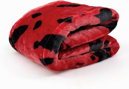 Everything Comfy Georgia Bulldogs Soft and Warm Huge Raschel Throw Blanket, 86" x 63"