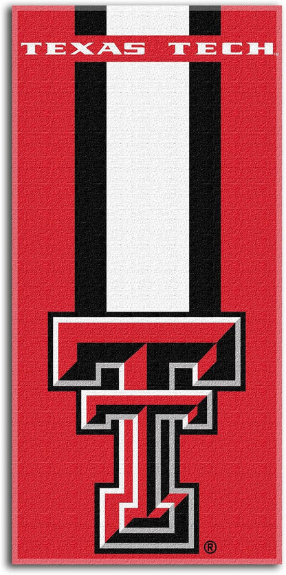 Northwest NCAA Alabama Crimson Tide Unisex-Adult Beach Towel, 30" x 60", Stripes