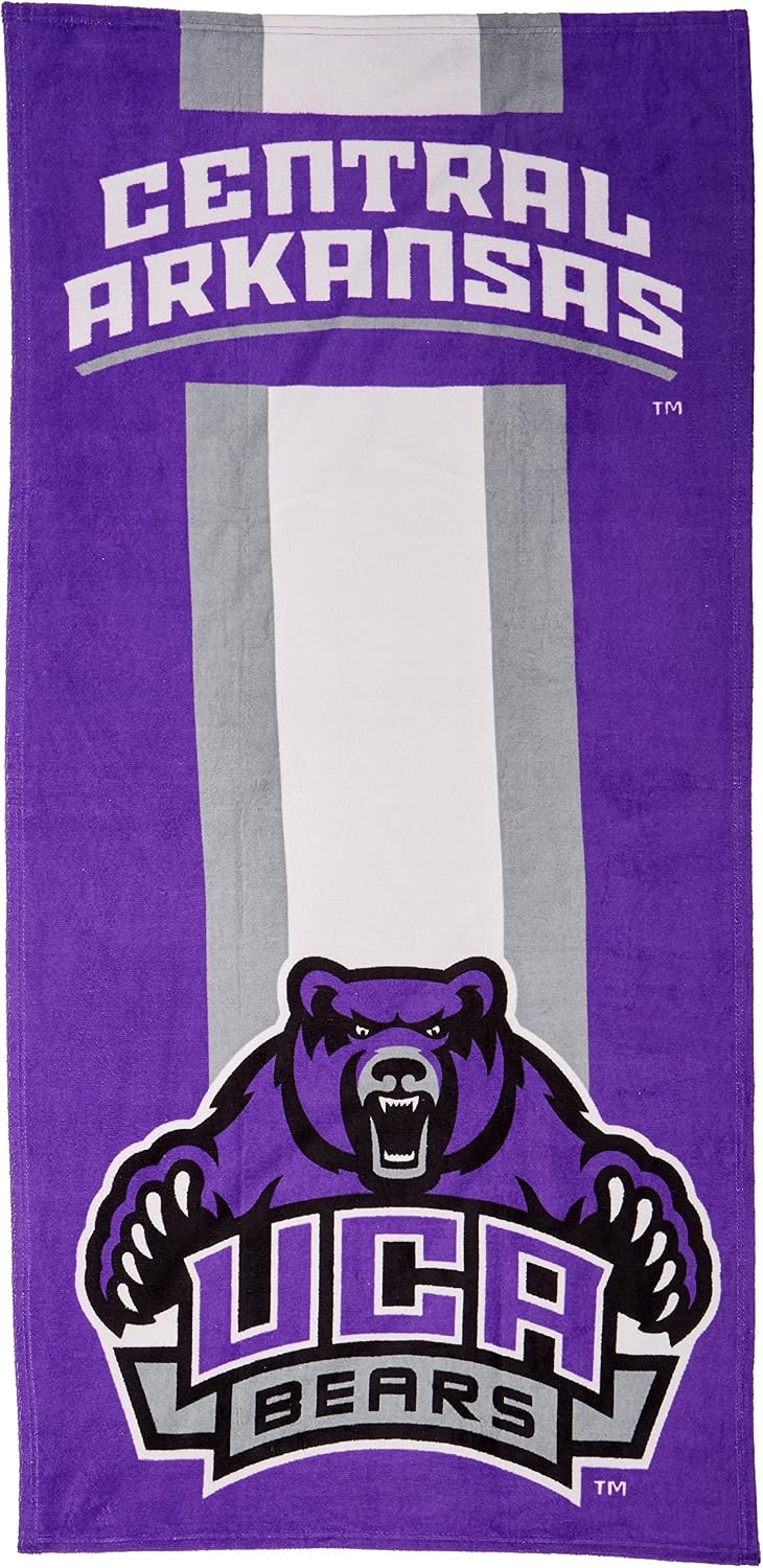 Northwest NCAA Alabama Crimson Tide Unisex-Adult Beach Towel, 30" x 60", Stripes
