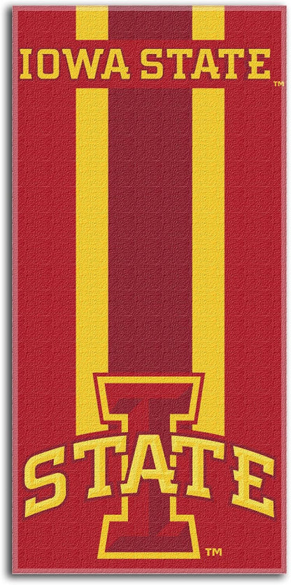 Northwest NCAA Alabama Crimson Tide Unisex-Adult Beach Towel, 30" x 60", Stripes