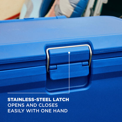 Coleman Pro Heavy-Duty 45qt Ultra-Light Premium Hard Cooler, Extra-Thick Insulation Keeps Ice up to 4 Days, 74-Can Capacity