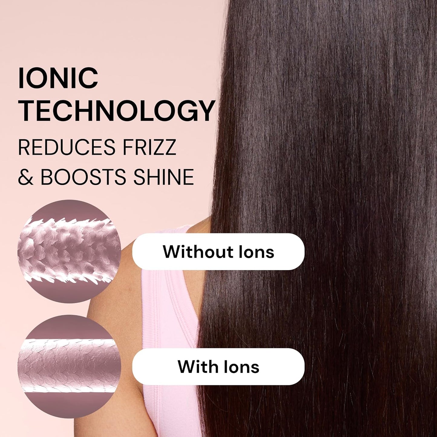 L'ANGE HAIR Axia HaloRing Ionic Hair Dryer