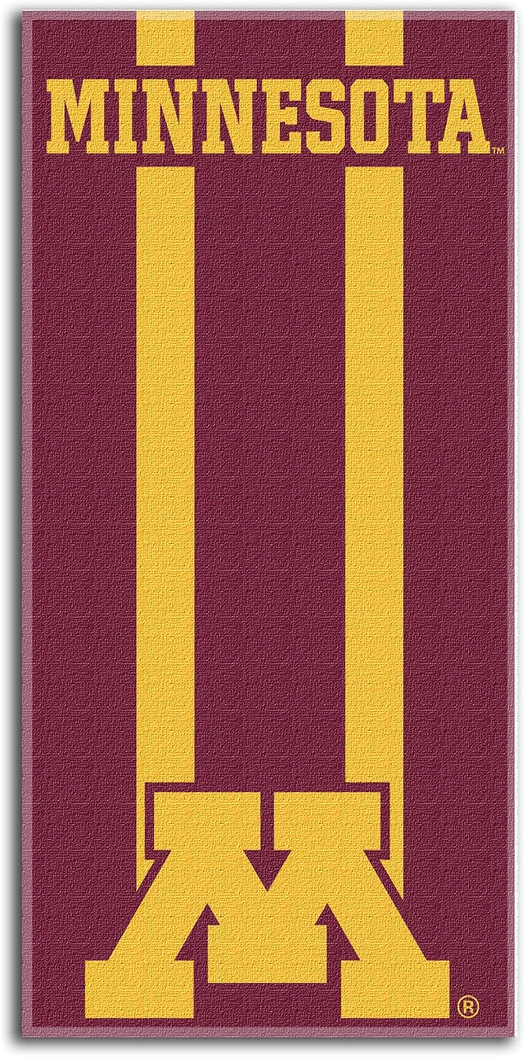 Northwest NCAA Alabama Crimson Tide Unisex-Adult Beach Towel, 30" x 60", Stripes