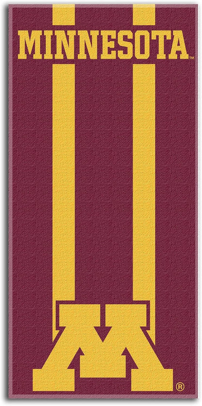 Northwest NCAA Alabama Crimson Tide Unisex-Adult Beach Towel, 30" x 60", Stripes
