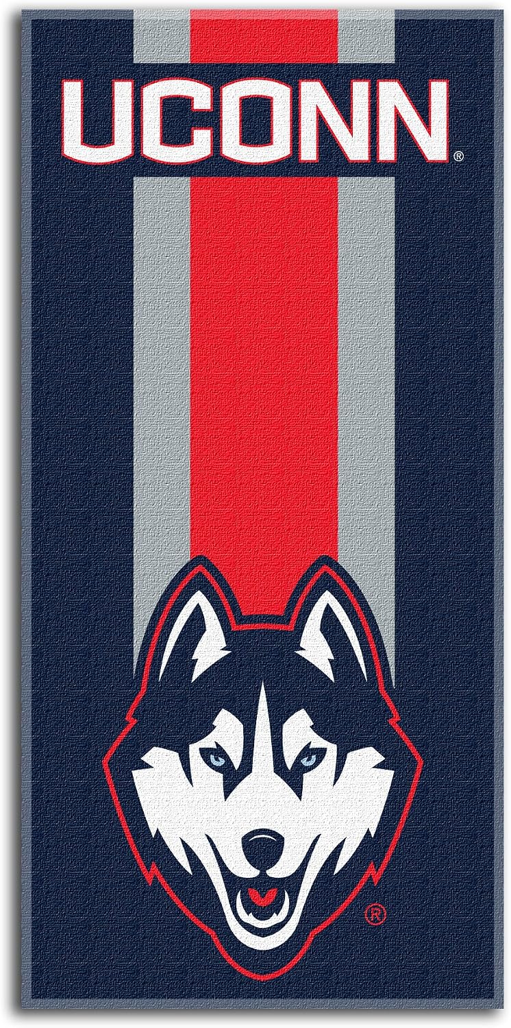 Northwest NCAA Alabama Crimson Tide Unisex-Adult Beach Towel, 30" x 60", Stripes