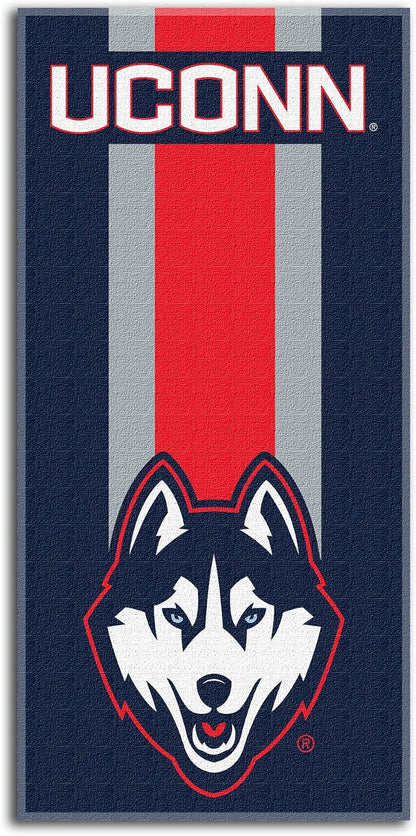Northwest NCAA Alabama Crimson Tide Unisex-Adult Beach Towel, 30" x 60", Stripes