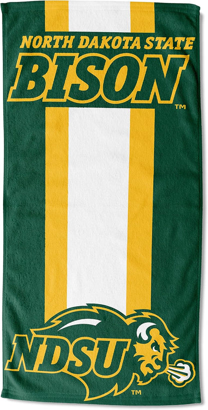 Northwest NCAA Alabama Crimson Tide Unisex-Adult Beach Towel, 30" x 60", Stripes