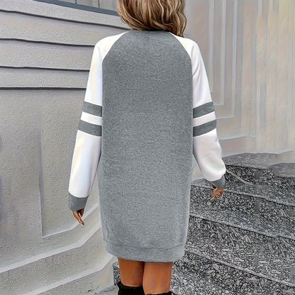 Women's Color Block Sweatshirt