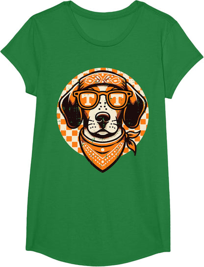 Tennessee Dog Sunglasses T Bluetick Coonhound Women Men Kids T-Shirt