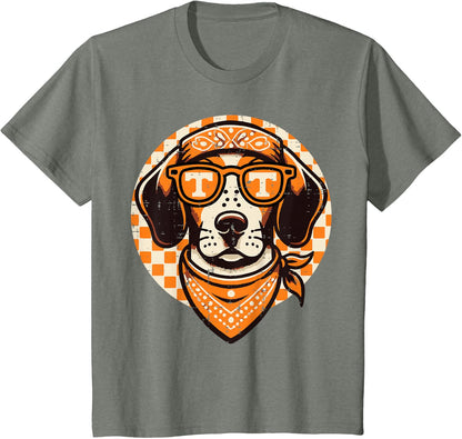 Tennessee Dog Sunglasses T Bluetick Coonhound Women Men Kids T-Shirt