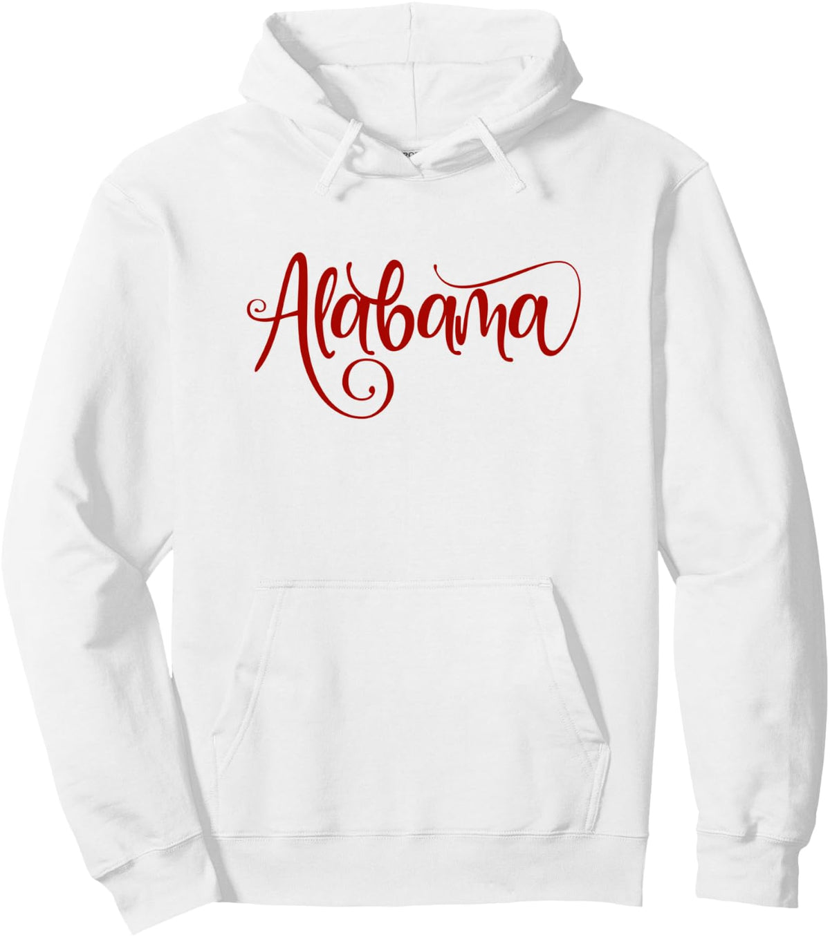 Alabama Script Letters Women Girls Pullover Hoodie