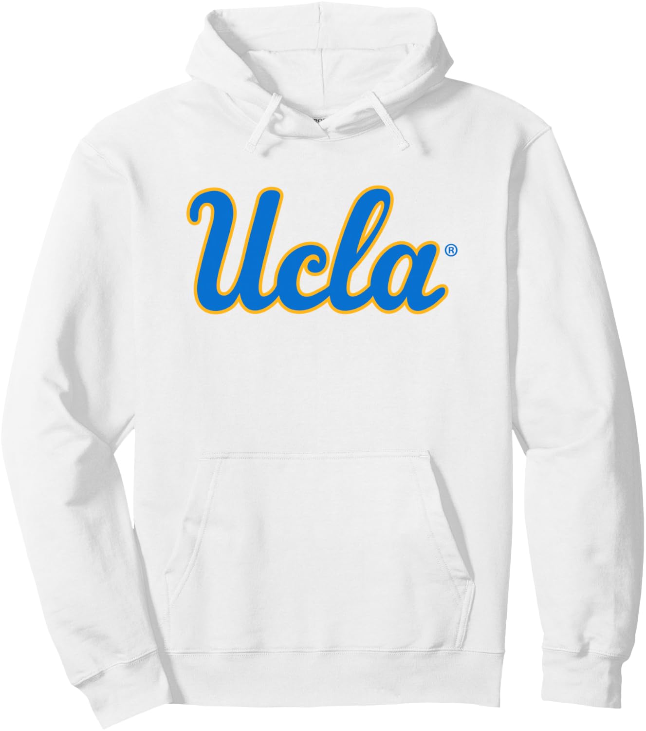 UCLA Bruins Icon White Officially Licensed Pullover Hoodie