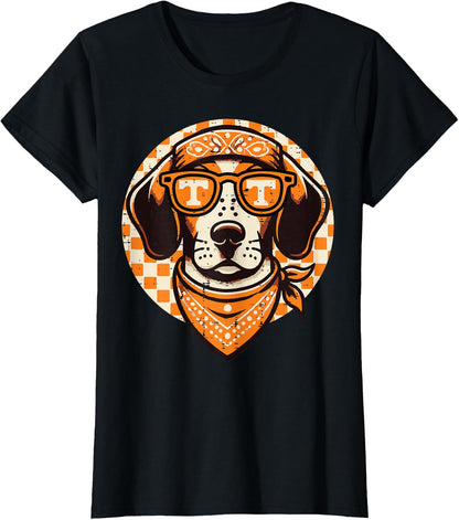 Tennessee Dog Sunglasses T Bluetick Coonhound Women Men Kids T-Shirt