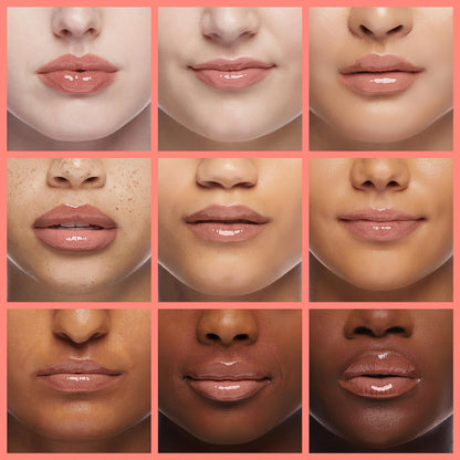 Sokgo Hydrating Lip Glow Oil, Plumping Lip Gloss, Moisturizing Lip Oil Gloss, Transparent Moisturizing Lip Balm, Natural Lip Plumper (Cherry)