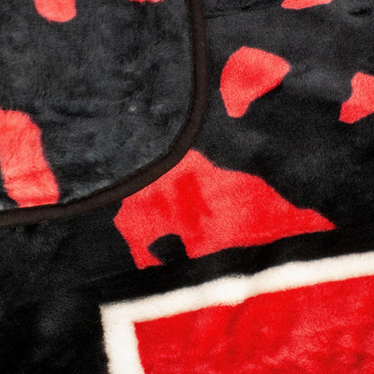 Everything Comfy Georgia Bulldogs Soft and Warm Huge Raschel Throw Blanket, 86" x 63"