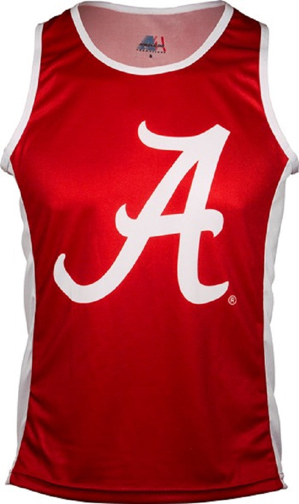 Alabama Crimson Tide Men's Run/Tri Singlet (XS, S, XL)