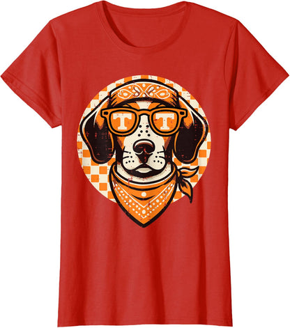Tennessee Dog Sunglasses T Bluetick Coonhound Women Men Kids T-Shirt