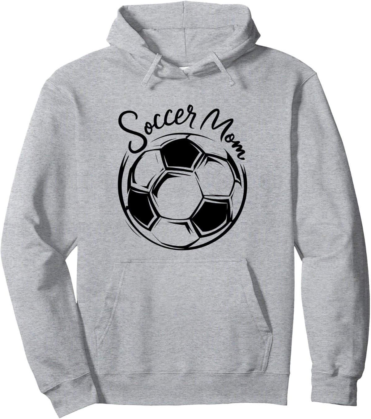 Soccer Mom Proud Football Mothers Game Day Sporty Moms Pullover Hoodie