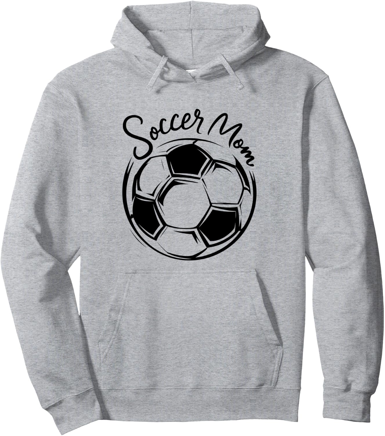 Soccer Mom Proud Football Mothers Game Day Sporty Moms Pullover Hoodie