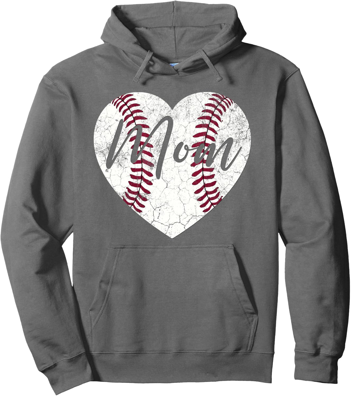 Baseball Mommy Mom Mama Women Wife Pullover Hoodie