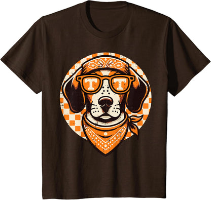 Tennessee Dog Sunglasses T Bluetick Coonhound Women Men Kids T-Shirt