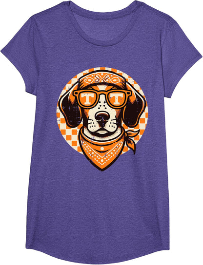 Tennessee Dog Sunglasses T Bluetick Coonhound Women Men Kids T-Shirt