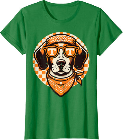 Tennessee Dog Sunglasses T Bluetick Coonhound Women Men Kids T-Shirt