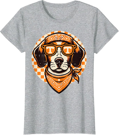 Tennessee Dog Sunglasses T Bluetick Coonhound Women Men Kids T-Shirt