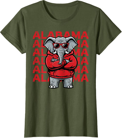 Elephant Men Kids Boys Women Girls Youth Teen T-Shirt