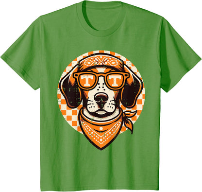 Tennessee Dog Sunglasses T Bluetick Coonhound Women Men Kids T-Shirt