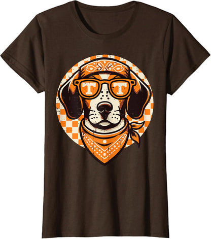 Tennessee Dog Sunglasses T Bluetick Coonhound Women Men Kids T-Shirt
